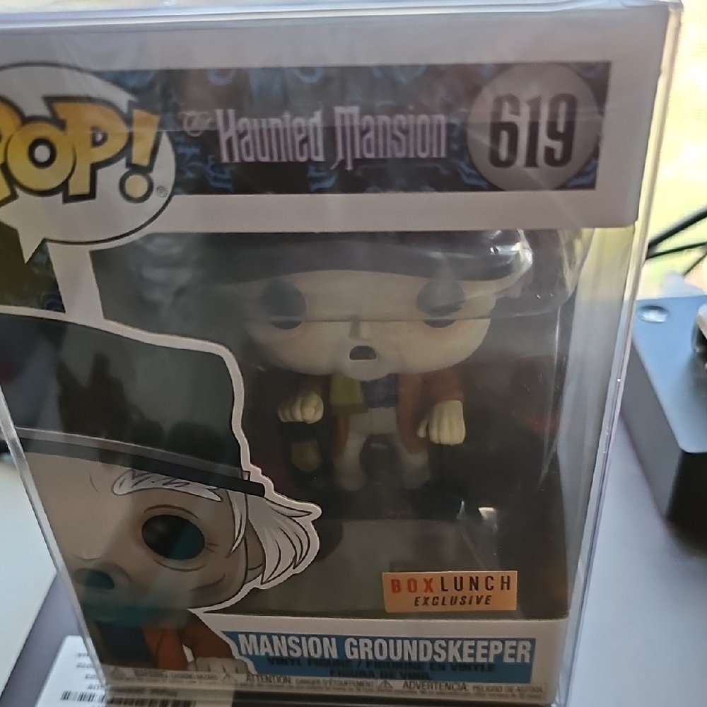 Funko Pop Mansion Groundskeeper - Blue, Black, and Brown